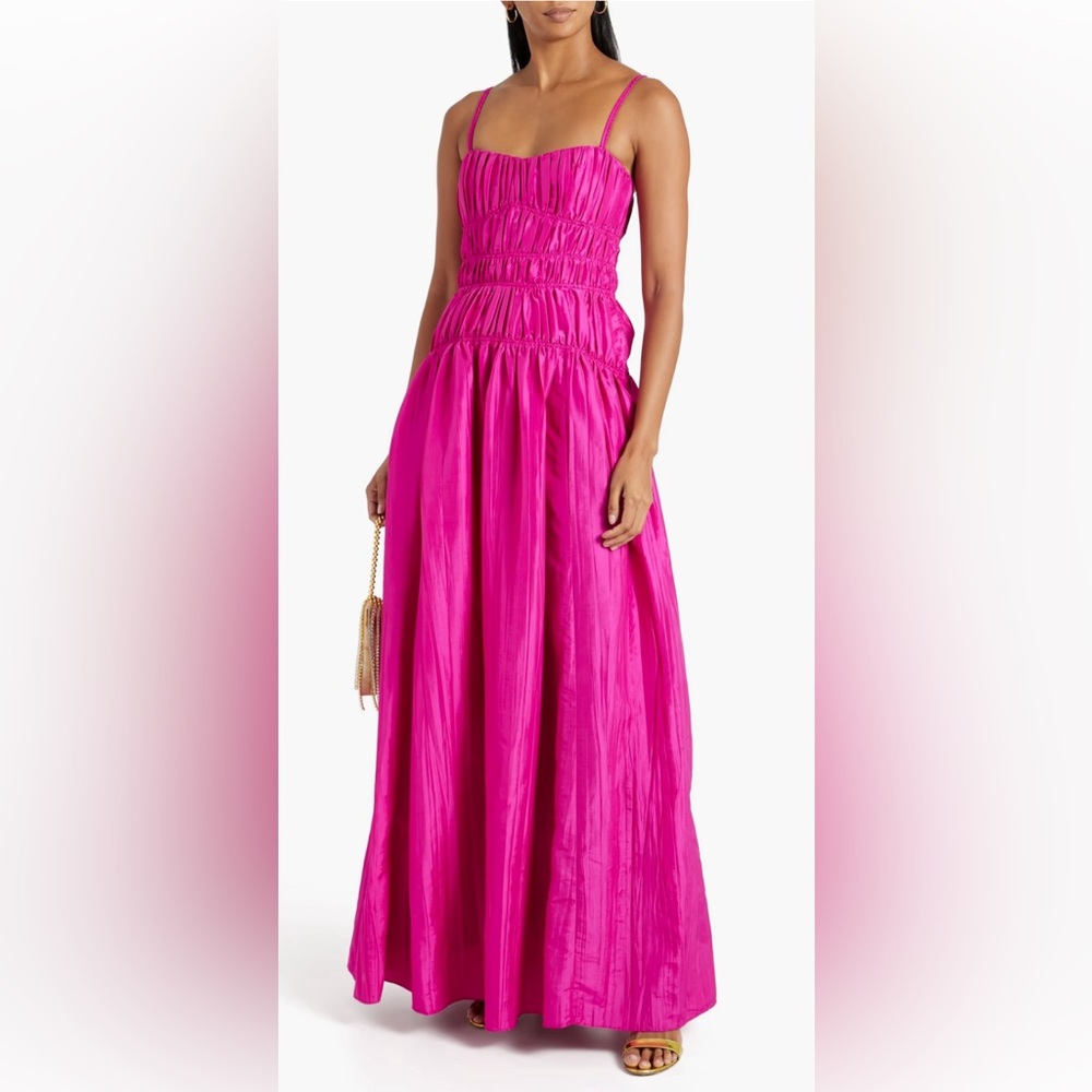 Brand new w/ Tags Jonathan Simkhai Stefanie Gown in size 0 in Bougainvillea